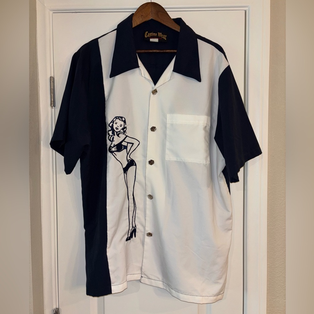 Pin Up Men's Casino Wear Shirt